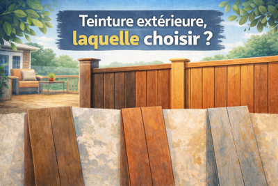 Teinture extérieure, laquelle choisir?