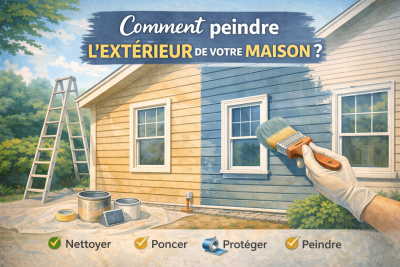 Comment peindre l'extérieur de votre maison?